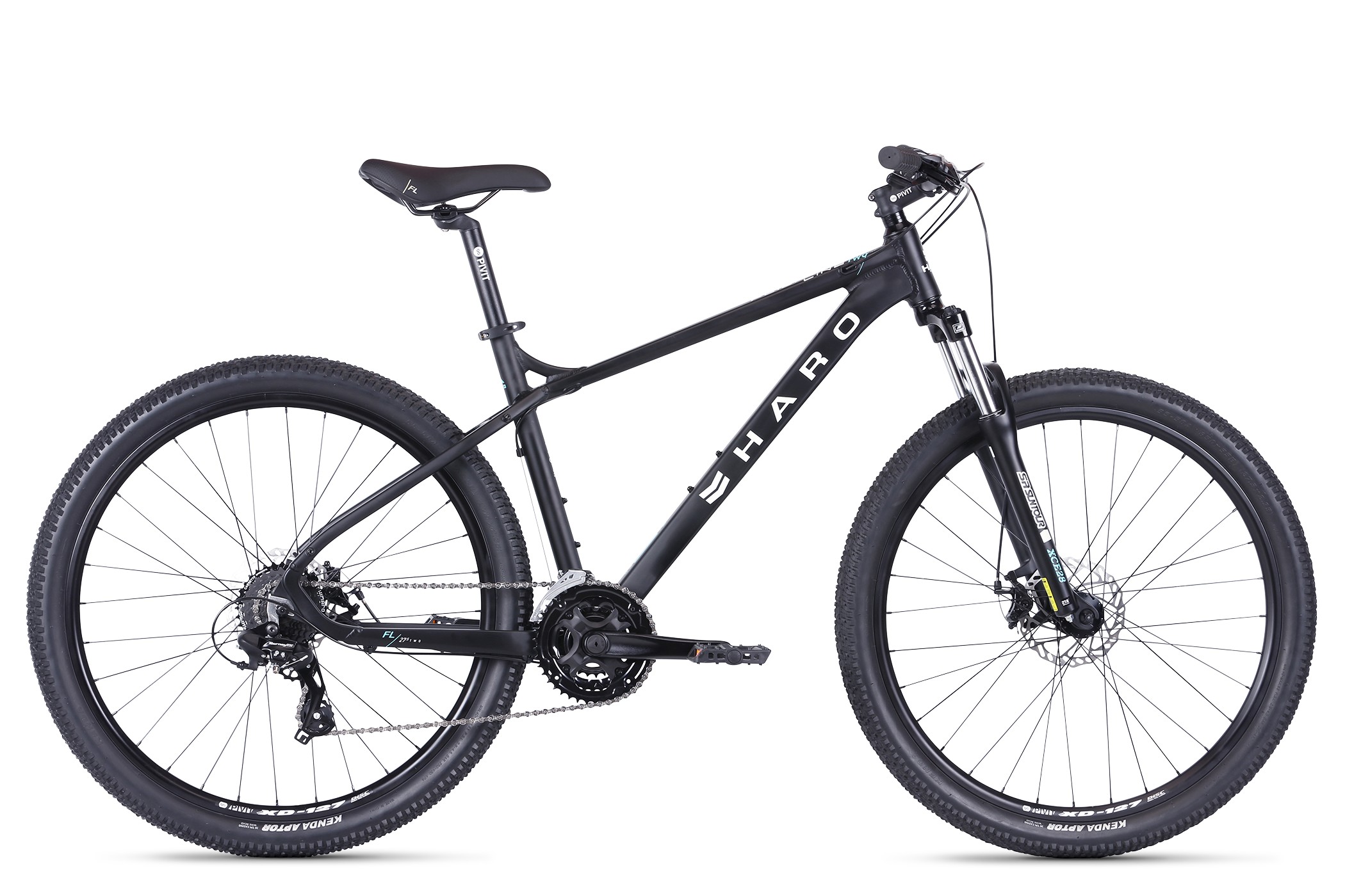 Велосипед Haro Flightline Two 27,5" 2021 black