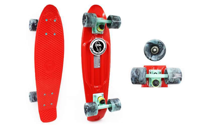 Penny Board Fish Matt Wheels